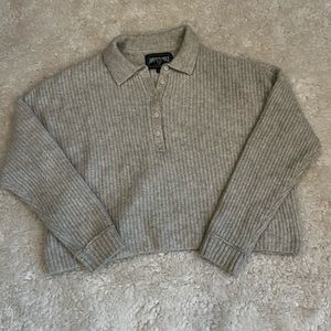 Collard Sweater
